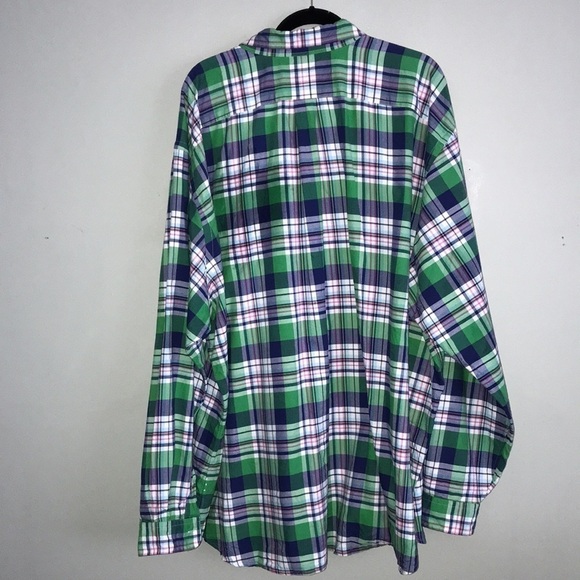 NWT Ralph Lauren Plaid Button-Down Shirt Size 4XB/4TG​​​ - Picture 9 of 10